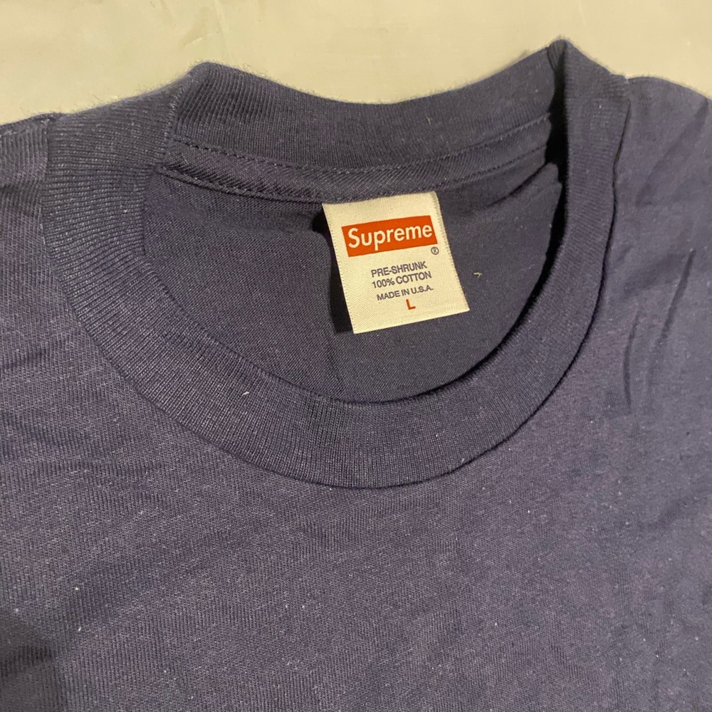 Supreme Deep Blue Tee